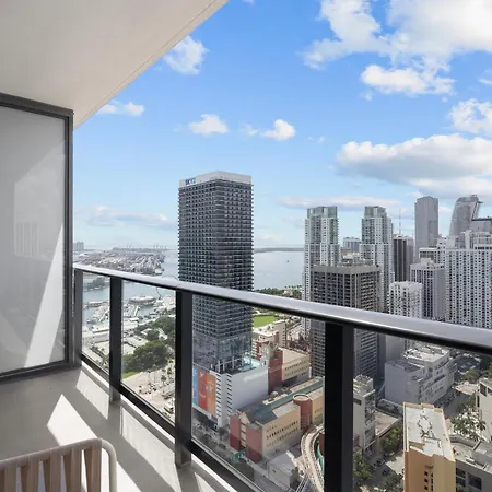 Stylish Apartments With Partial Ocean Views In Downtown! Miami Exterior photo